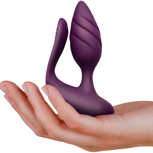 Rocks Off Cocktail Remote Control Couples Vibe Purple