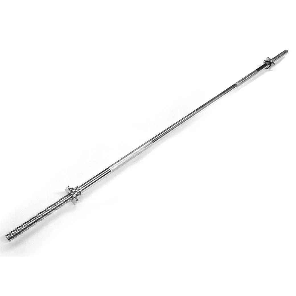 SALE: 5 Foot (1.52CM) Standard Barbell with Collars (28mm Diameter) - All Styles Available, choose Style from: