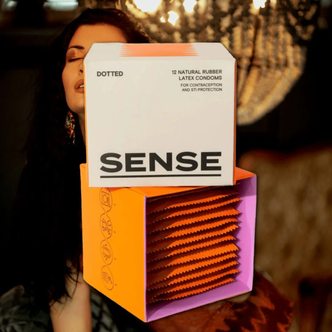 Sense Dotted Latex Condoms