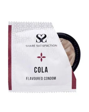 Share Satisfaction Flavoured Condoms - Single