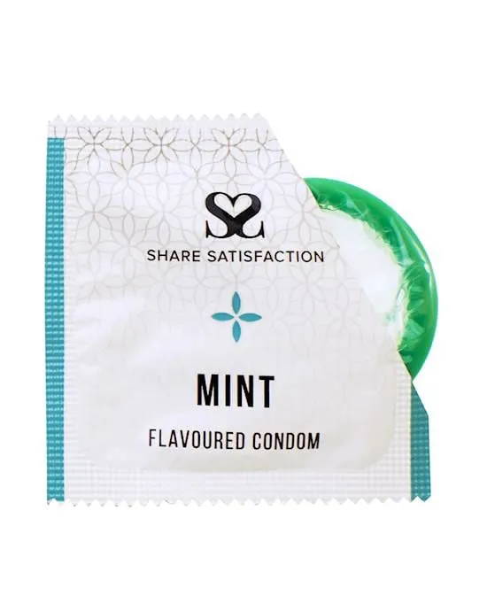 Share Satisfaction Flavoured Condoms - Single