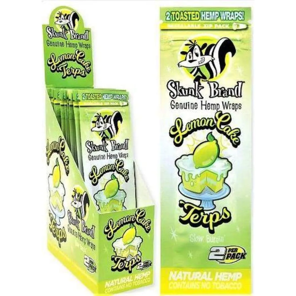 Skunk Terp Enhanced Hemp Wraps - 25 Ct