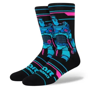 Stance Disney Pixar X Stance Lightyear Crew Socks - Black