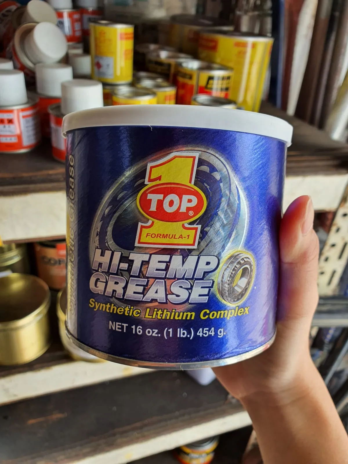 TOP-1 Formula HI-TEMP Grease 454g | GREASE-TOP (Obsolete)