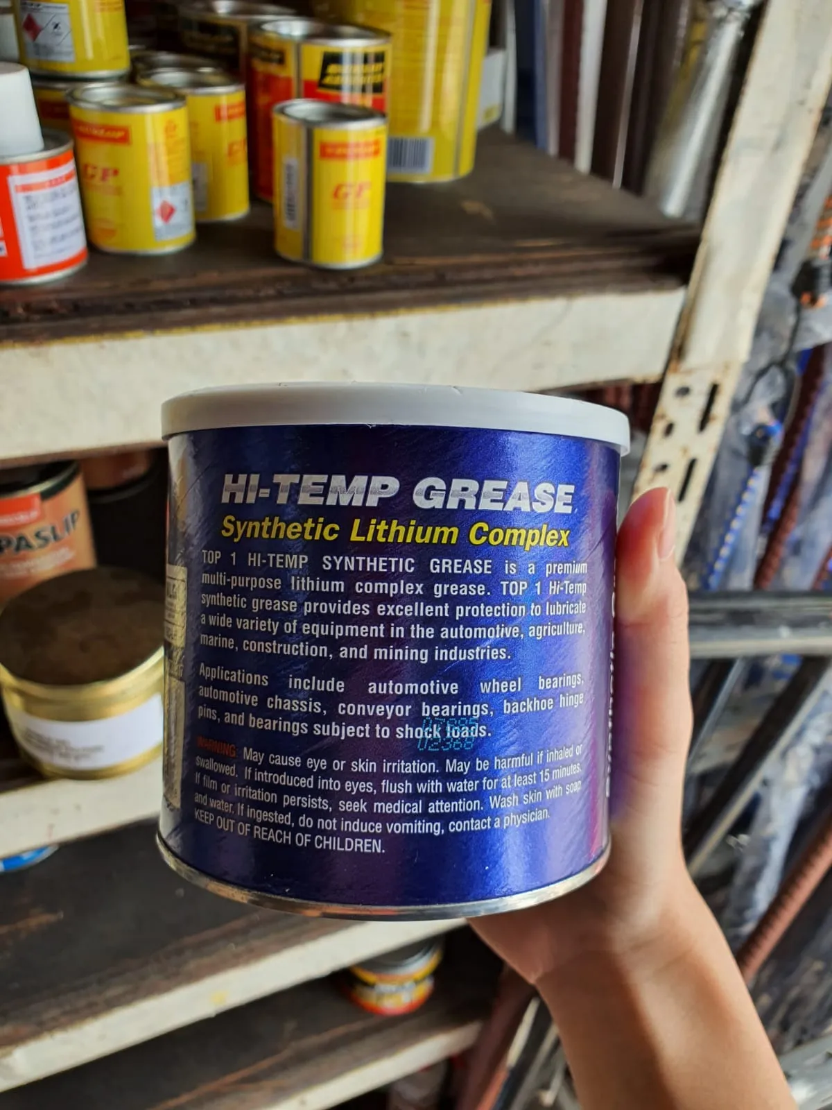 TOP-1 Formula HI-TEMP Grease 454g | GREASE-TOP (Obsolete)