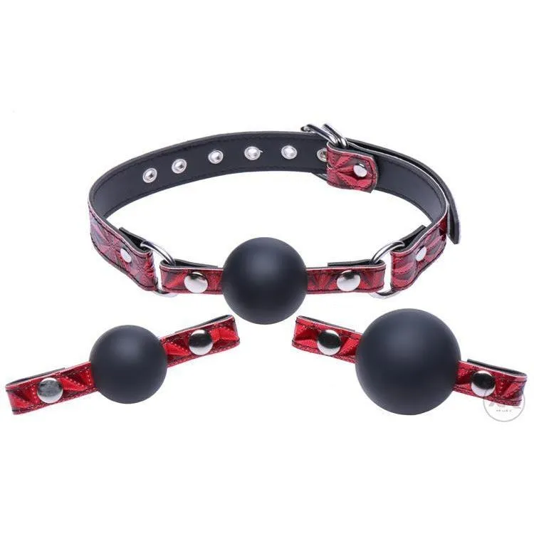 Triad Interchangeable Silicone Ball Gag