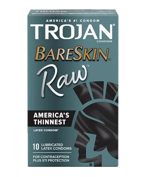 Trojan BareSkin Raw Box 10