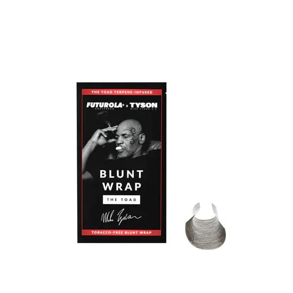 Tyson 2.0 X Futurola Toad Terpene Infused Blunt Wrap 25ct Box