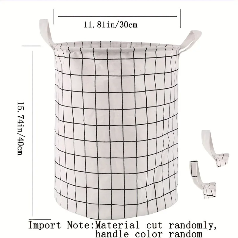 Versatile Foldable Storage Basket for Dirty Clothes and Toys