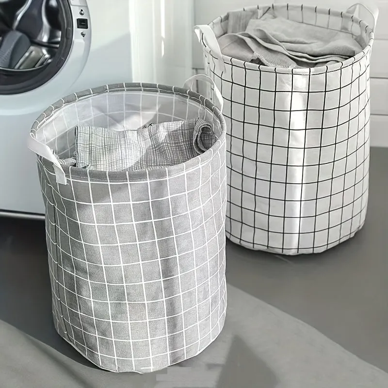 Versatile Foldable Storage Basket for Dirty Clothes and Toys