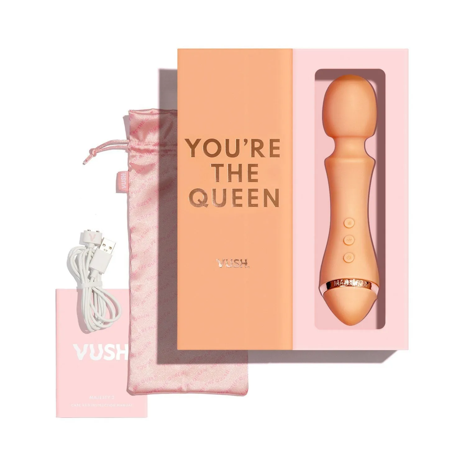 VUSH MAJESTY 2 Wand Vibrator - As seen in Cardi B’s music video “UP”