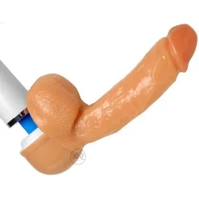 Wand Massager Powered Realistic Dildo