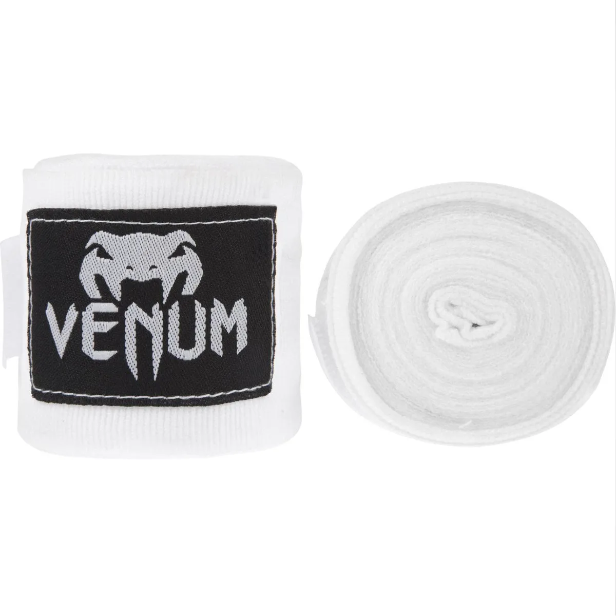 White Venum Kontact 4m Hand Wraps