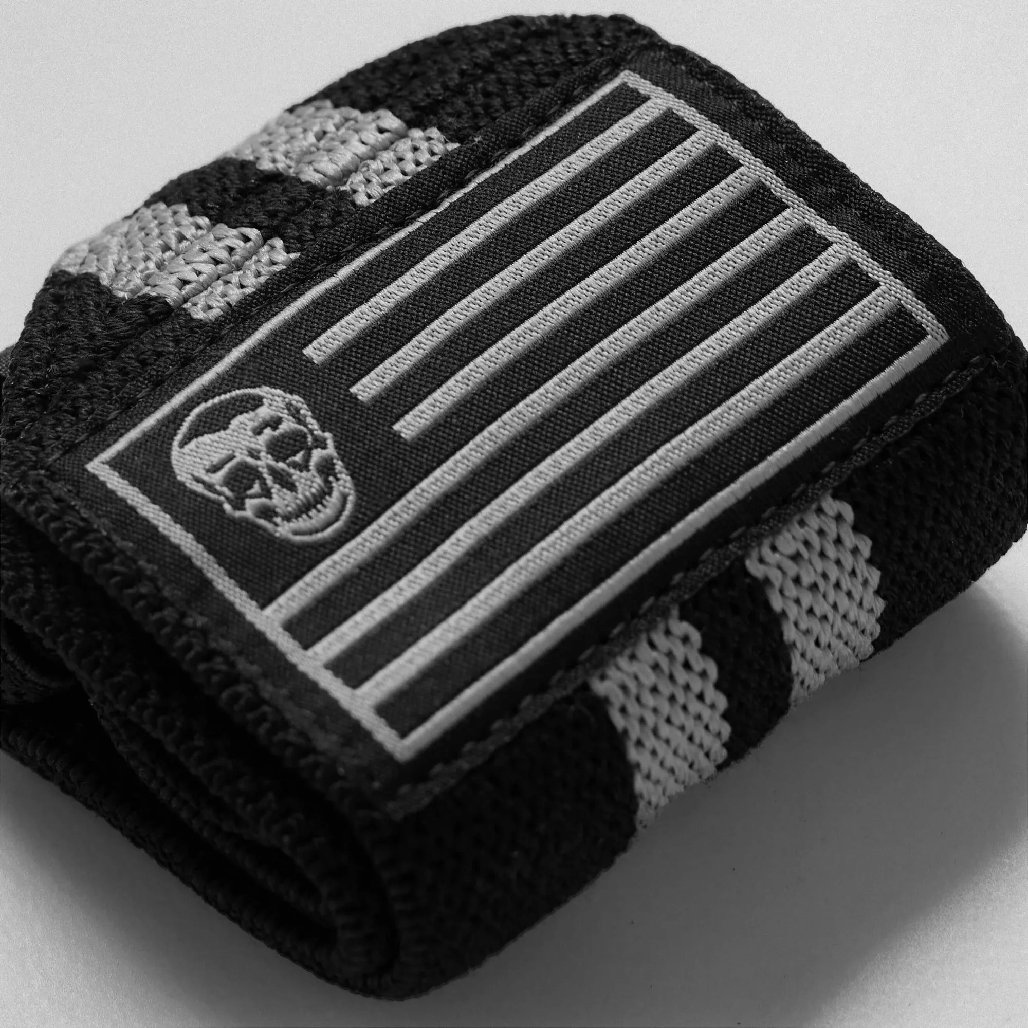 Wrist Wraps - 18" Weightlifting Wrist Support - Gray